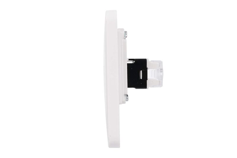 Schneider Electric Lisse - data socket - 2 gang RJ45 Cat 6 - GGBL7072C6S